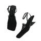 2025 summer new fashion retro woven hollow square head thick heel all-match casual high heels women's sandals