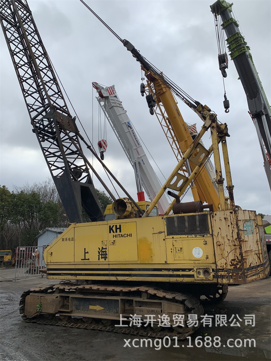 HITACHI 35吨50吨55吨吊车二手日本日立履带吊KH125 KH150 KH180