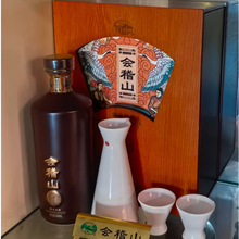 绍兴黄酒会稽山二十年陈花雕酒500ml*4臻世佳酿14度木质高档礼盒