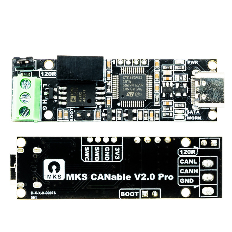 Makerbase CANable 2.0 CANアナライザUSB変換CANアダプタUSBCANアナライザ|undefined