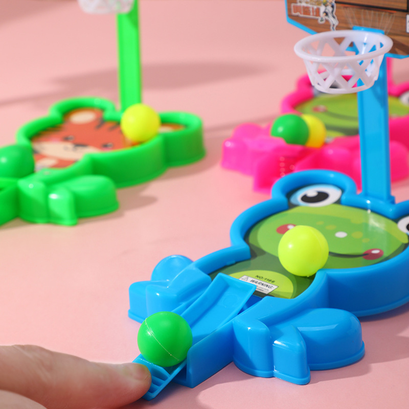 Máquina de baloncesto con dedos de animales Máquina de lanzamiento de baloncesto infantil Juguetes interactivos divertidos de mesa para bebés