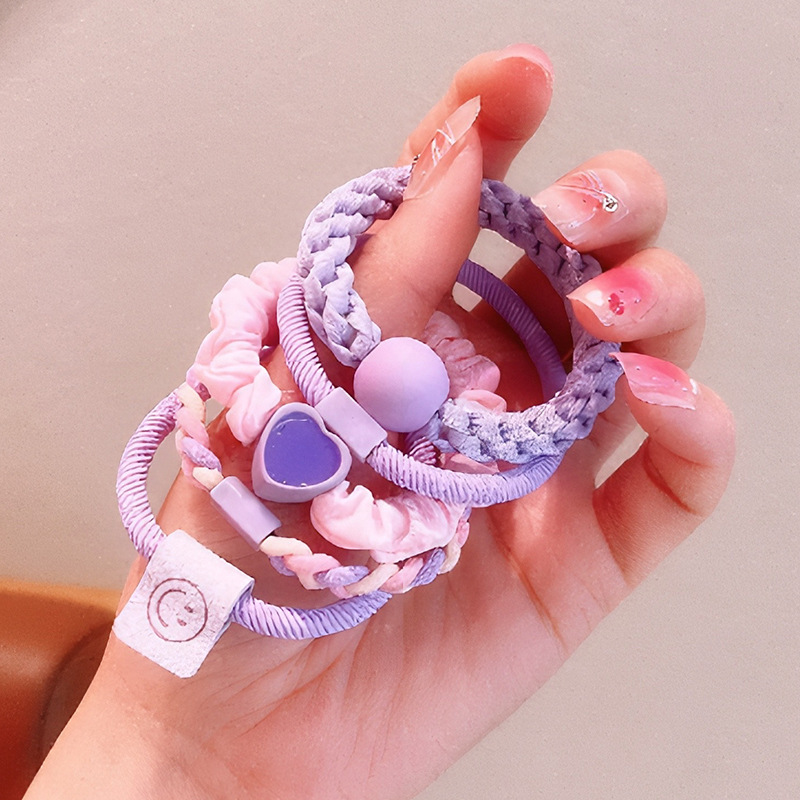 3#Purple five -piece set