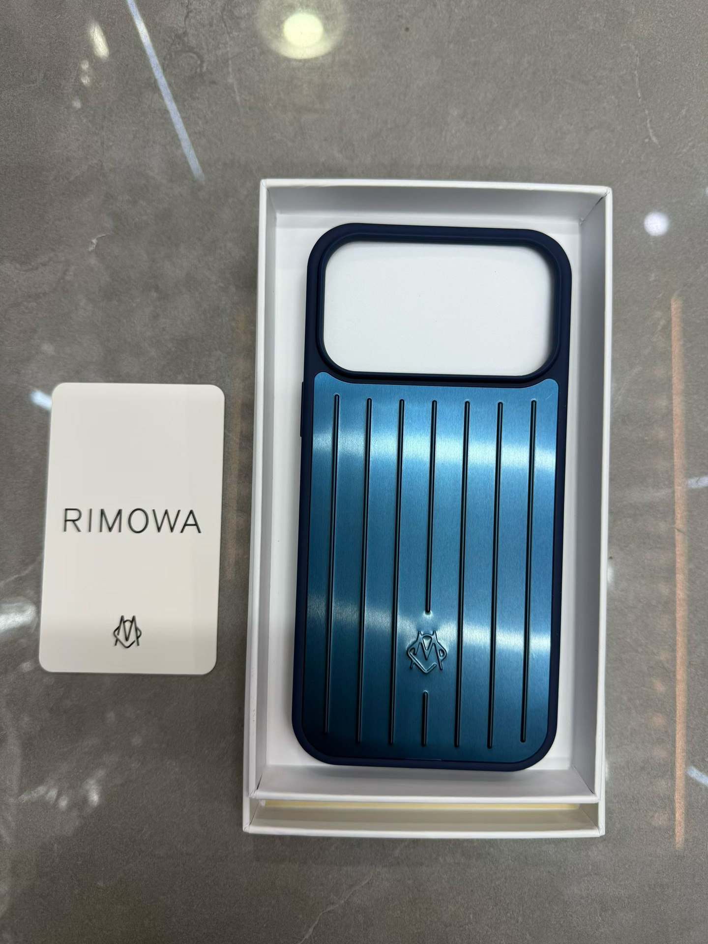 Blue suitcase