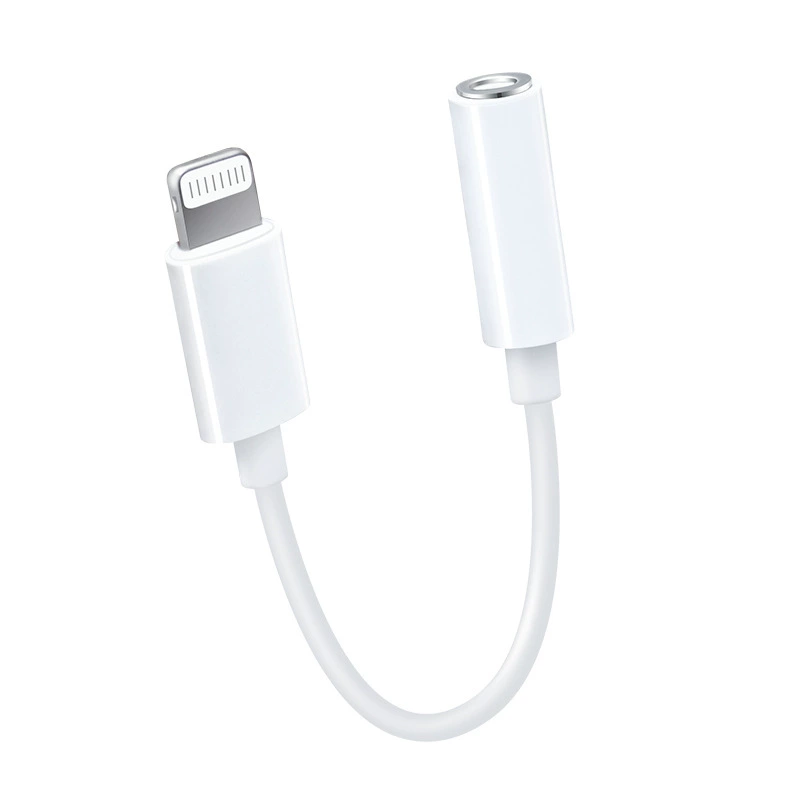 iPhone MFI сертификация Lightning в 3.5 мм безразрушительный переходник U-щит/для трансляций/karaoke, совместим с Apple