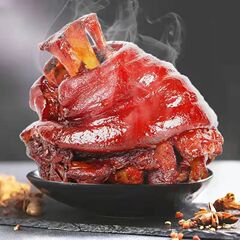 全体の大きな肘の真空五香の豚の肘のハロゲン肉の赤焼の肘のインスタント肉の熟食の味噌の香りの肘の下で酒を飲みます。
