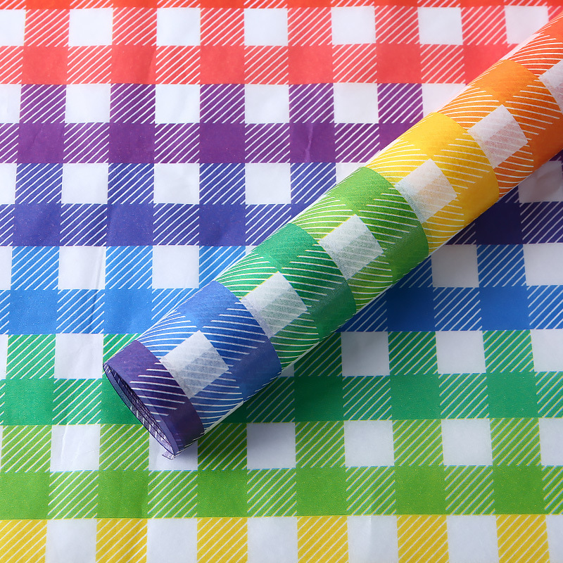 Patrón geométrico transfronterizo Papel de regalo de cumpleaños del día de los niños Papel de regalo diy Papel de regalo Libro en stock al por mayor