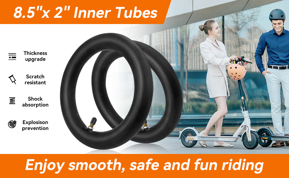 8.5 inch Thickened Inflatable Inner Tube for M365/PRO Scooter 8.5×2