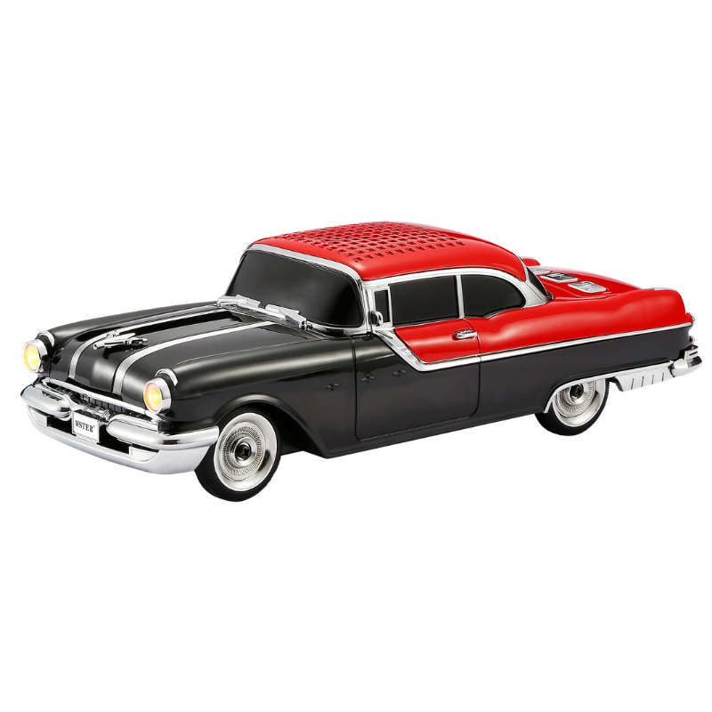 Modelo de automóvil altavoz bluetooth 1955 Pontiac subwoofer pesado sonido inalámbrico comercio exterior regalos transfronterizos calientes en stock