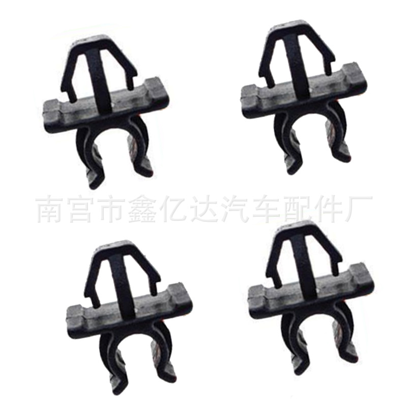 Adecuado para Nissan Sunway/Shuaike/Teana/Qashqai/Qida Capucha hebilla de soporte de Varilla de nylon hebilla L08