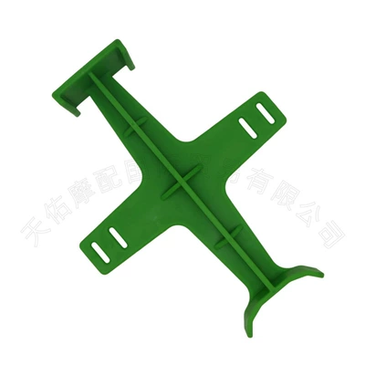 support bracket, front shock absorber – Motorcycle frame - green