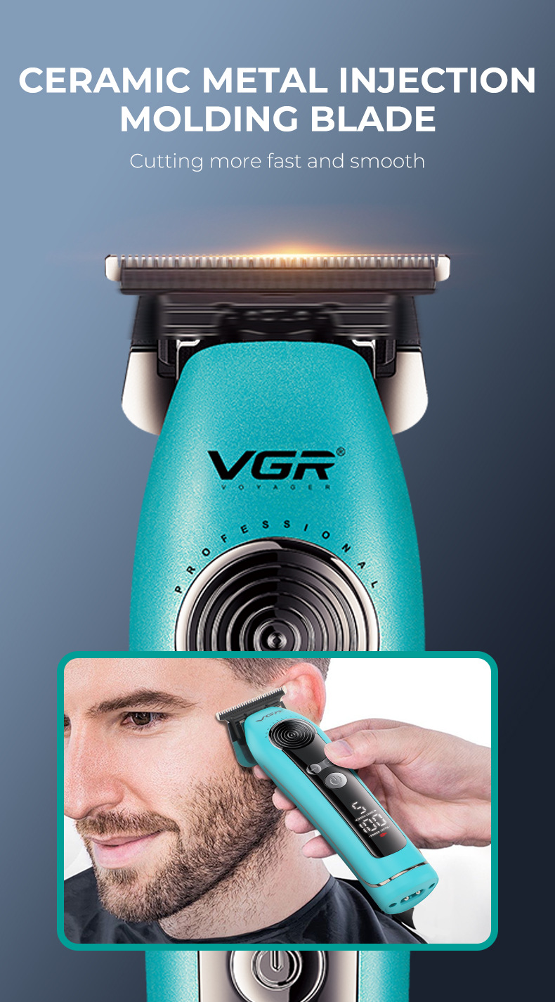 Vgr299 Professional Electric Hair Trimmer With High Speed Motor_voghion.com