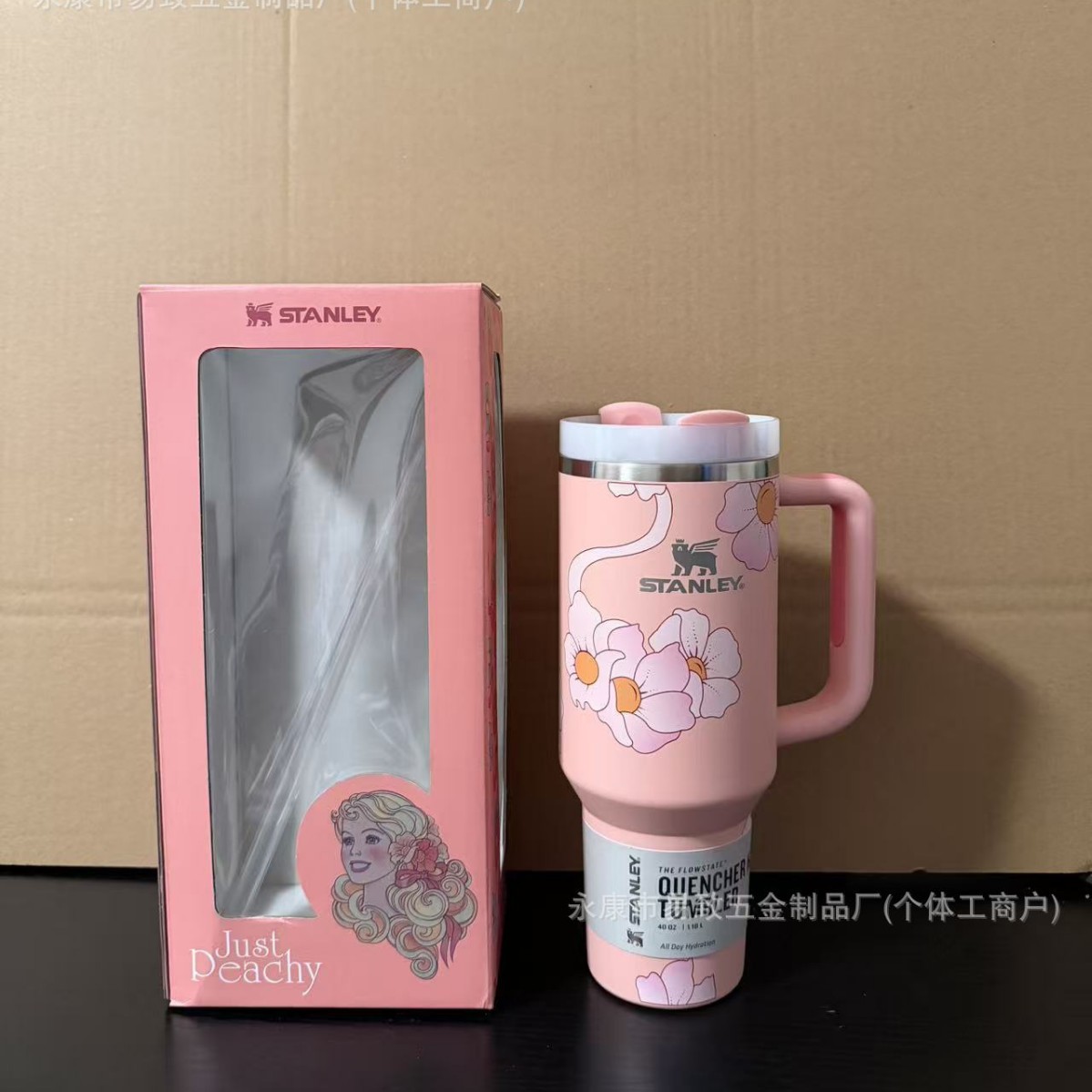 Vaso térmico Stanley Barbie 40 oz de acero inoxidable image 11