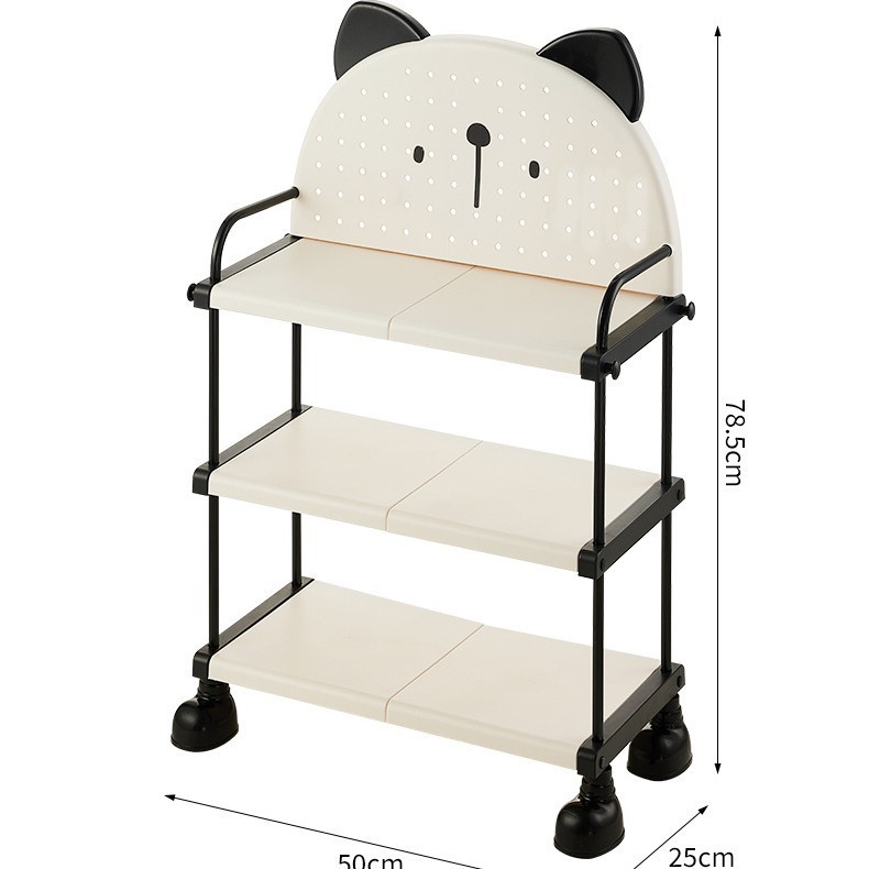 家用门口新款鞋架子入户多层防尘鞋子收纳架出租房用小猫猫鞋架|undefined