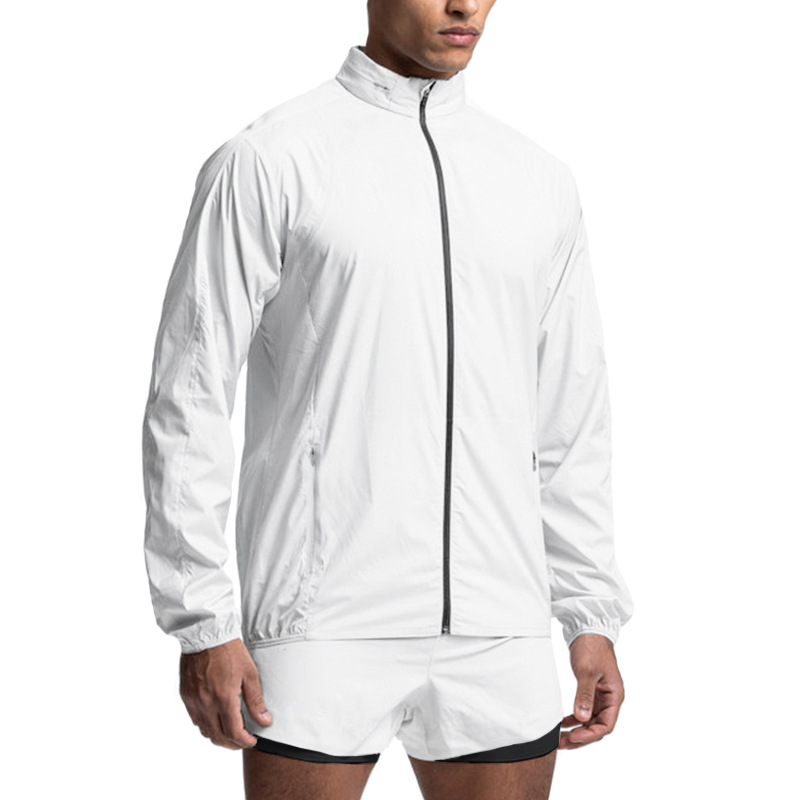 Men's Sports Jacket Spring Autumn Sweatshirts European Trendy Brand Thin Hooded Zipper Jackets Men's Long-Sleeved Fashion Versatile Tops_voghion.com