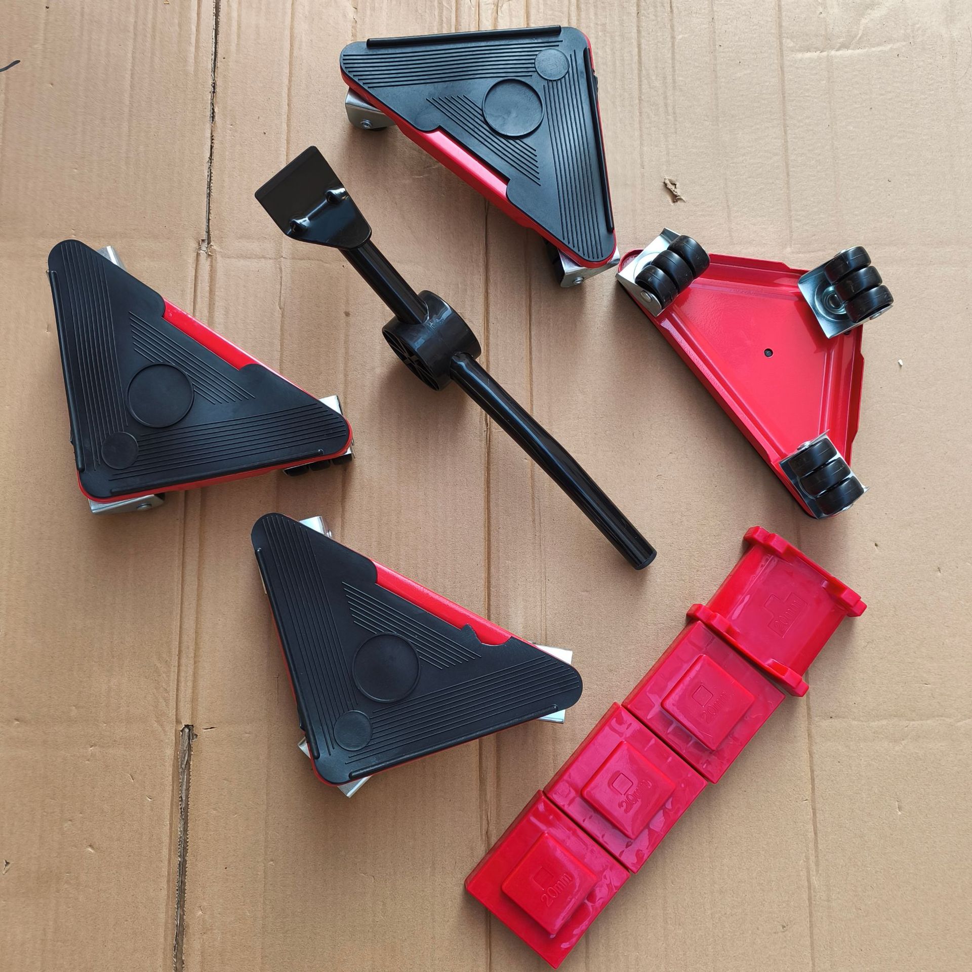 厂家直销 铁三角 5件套 搬家工具 家用 搬家神器 重物移动搬家器