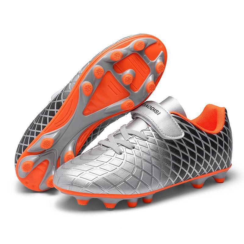 Zapatillas de Fútbol para Niños de Malla con Cierre de Velcro para Entrenamiento