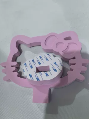 Other Automotive Exterior Supplies Key Big KT Cat - pink