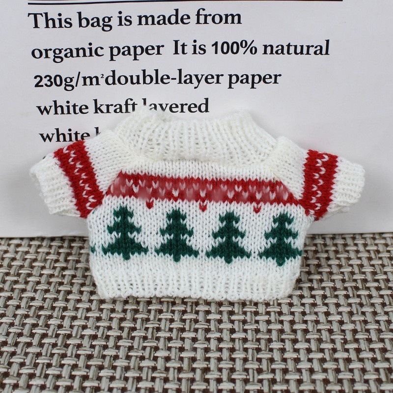 Teddy Bear muñeca reemplazo suéter 20cm ropa de bebé al por mayor Teddy Bear jefe perro muñeca de algodón juguetes accesorios de ropa