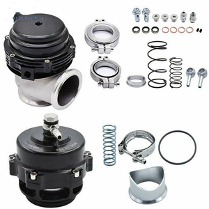 V-flanşlı xarici Wastegate + 50mm BOV Combo Turbo Egzoz Klapanı 44mm MVR