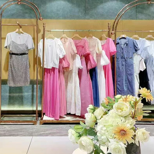 [Magic Beauty Mast] Counter Brand Withdraws Counter 25 Summer Women's Wear Entity Live Flow Primary Supply End Goods Wholesale