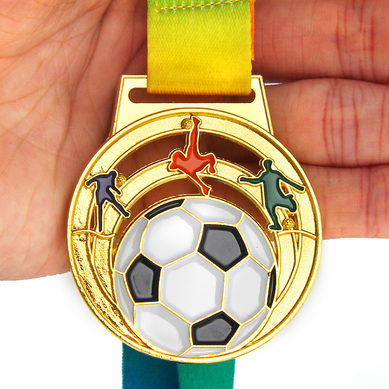 Medalla de aleación de zinc hecha a medida, medallas de fútbol, baloncesto, béisbol, medallas de honor metálicas