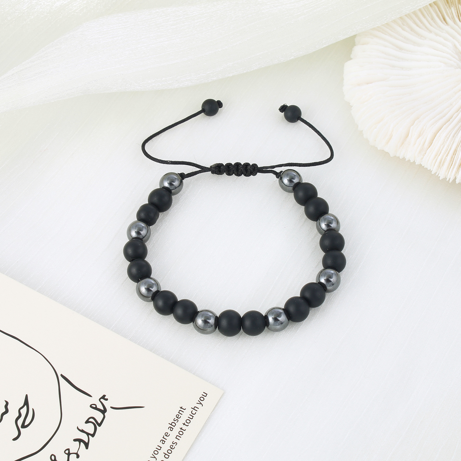 Daily Occasion Tiger Eye Material Fashion Round Tiger Eye Beaded Men'S Bracelets Men Beaded Bracelets