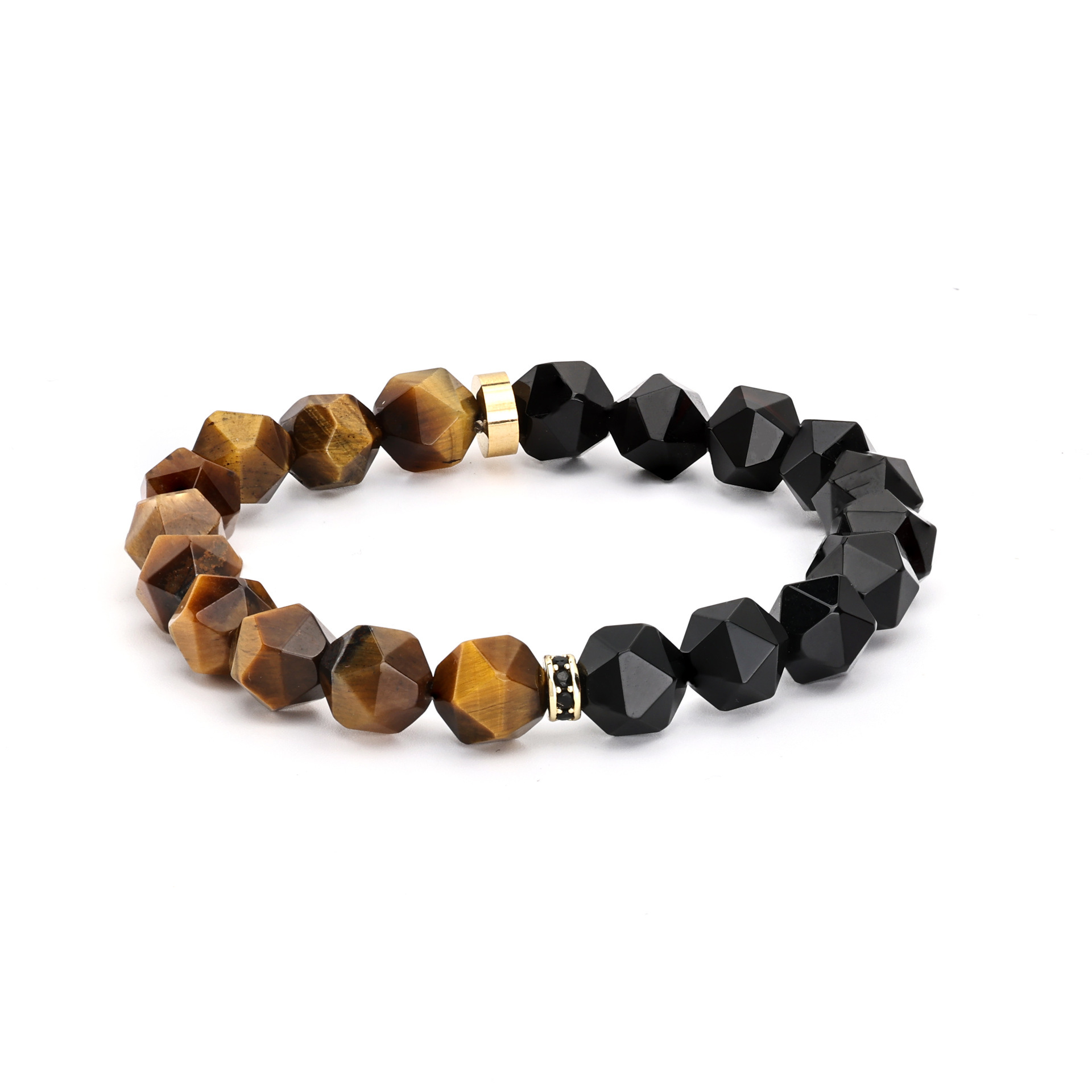 Fashion Geometric Agate Beaded Menu0027S Bracelets 1 Piece