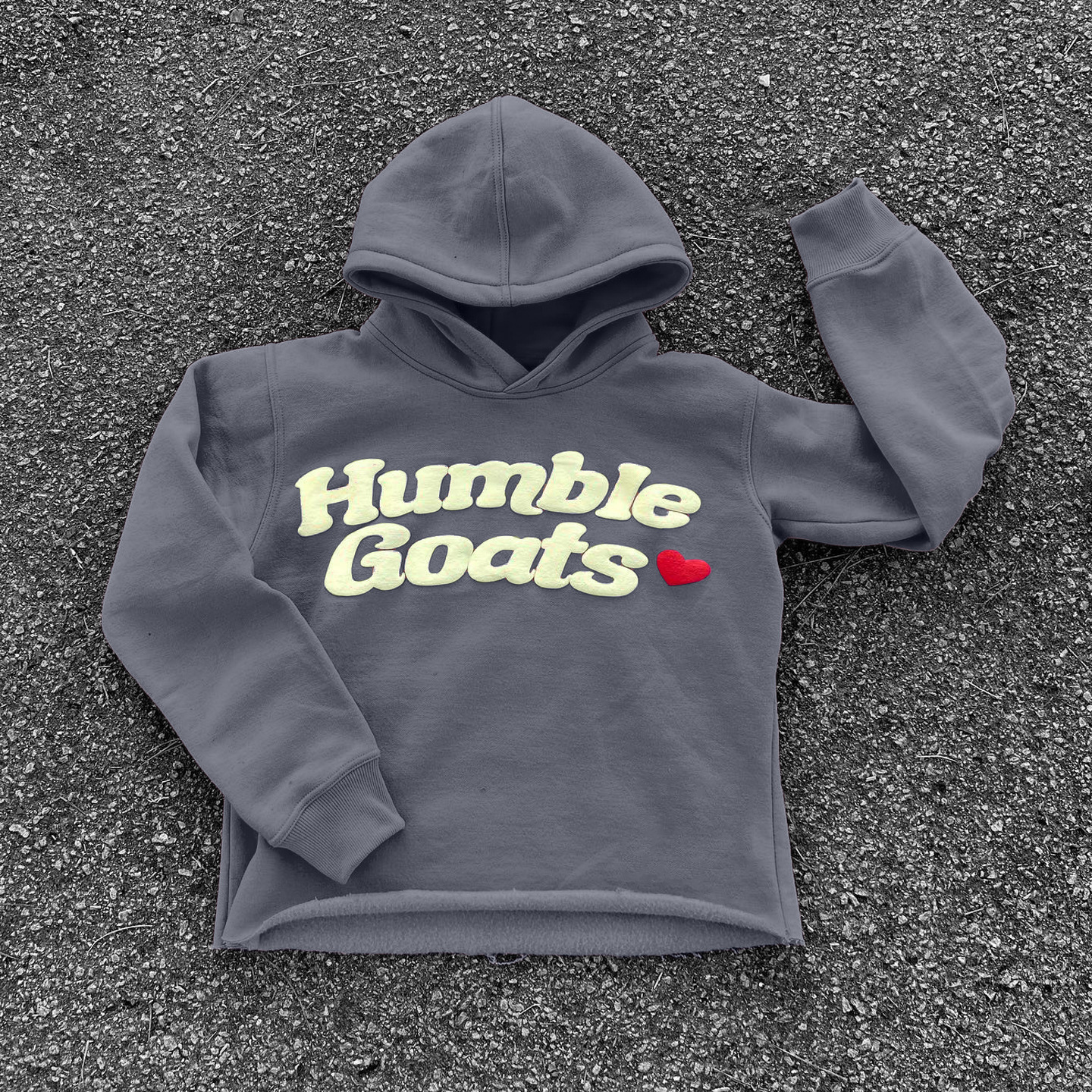 Felpa con cappuccio unisex stile street casual con stampa di lettere in schiuma 2025_voghion.com