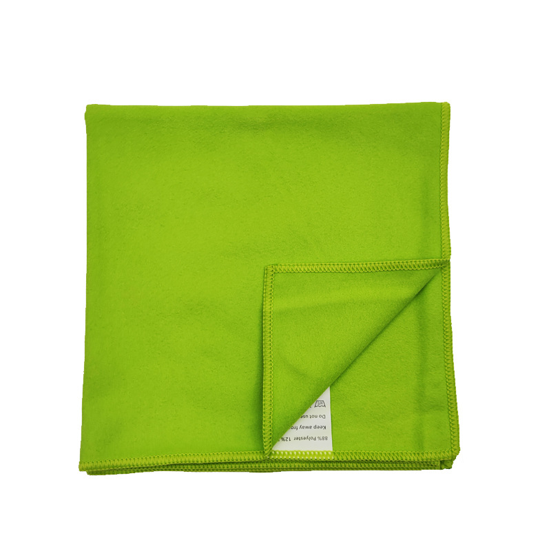 Procesamiento transfronterizo personalizado fibra ultrafina de doble cara veludo absorción de agua secado rápido natación fitness toalla de playa portátil
