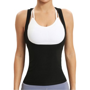 Amazon Women's Sports Sauna Suit Sweating Shapewear Fitness Running Abdominal Corset Vest Body Shaping Corset