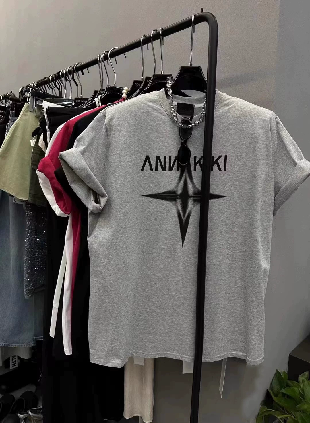 Южнокорейские хлопковые летние изделия, футболка с коротким рукавом, oversize, плюс размер