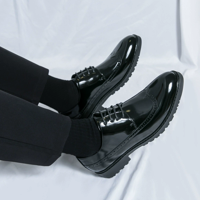 Трансграничная мужская кожаная обувь бизнес