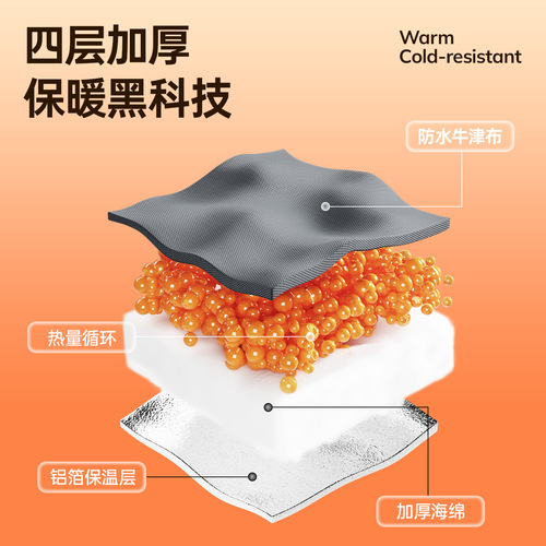 Stray cat nest for winter outdoor winter warm, waterproof, rainproof and cold-resistant thickened closed tent to keep out the cold cat nest