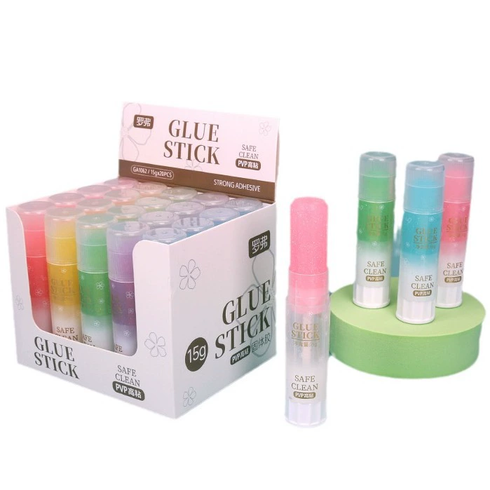 R overlay? Quick dry durable stationery, glue stick, DIY, 15 gram, 20 pieces