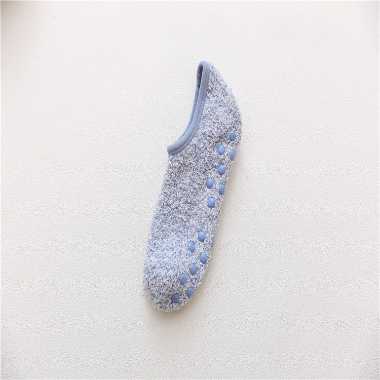 Calcetines Antideslizantes de Piso de Acrílico, Absorbentes de Sudor para Otoño e Invierno