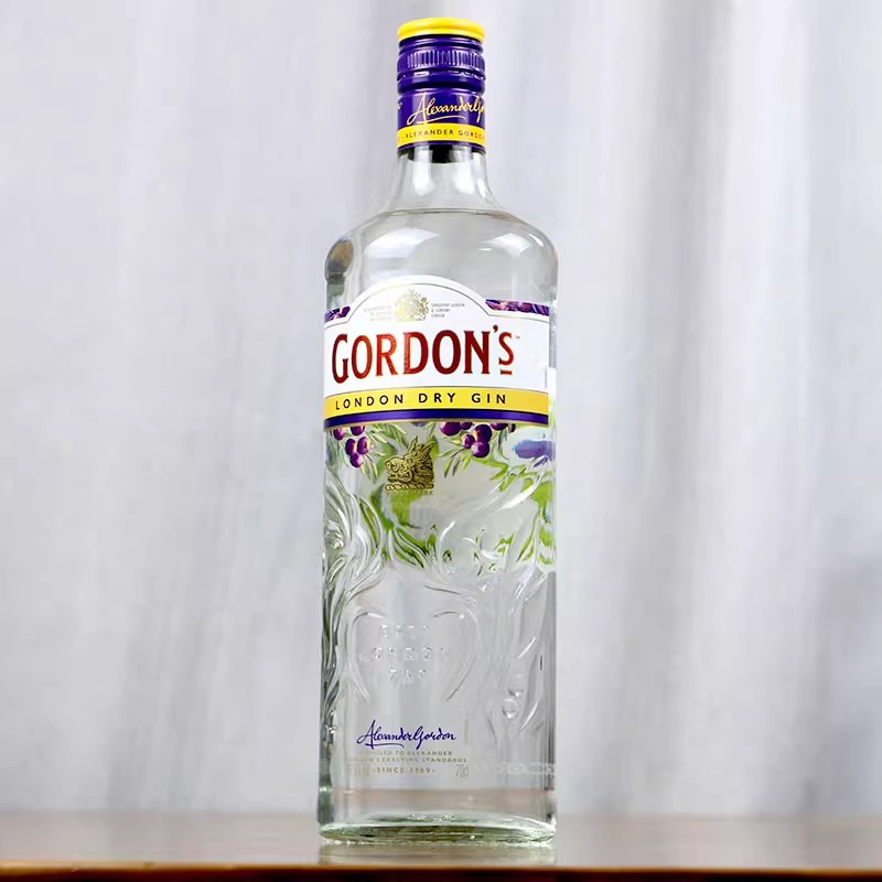 英国原装进口 哥顿金酒 Gordon's 杜松子酒 伦敦干味毡酒 琴酒 LO