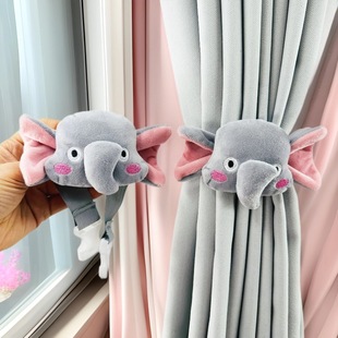Cloud Curtain Ties, a Pair of Cute Cartoon Fixed Ties, Children's Room Sheer Curtain Straps