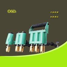 手持式气动凿毛机小型单头混凝土墙面凿毛机三头墙面拉毛机厂家