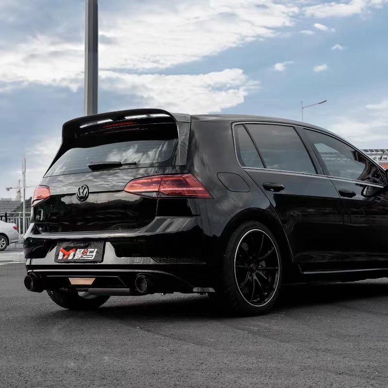 Suitable for Volkswagen Golf 7/7.5R/GTI 14-21 CS tail wing adhesive installation of three-stage large disturbance