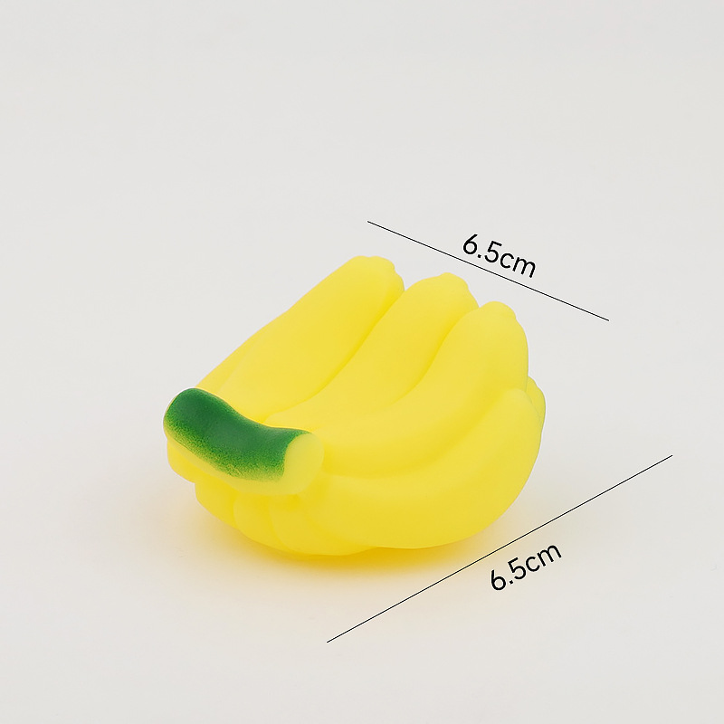 Simulación creativa para comer juguetes de frutas para niños en casa baño descompresión pellizco pellizco burbuja broma