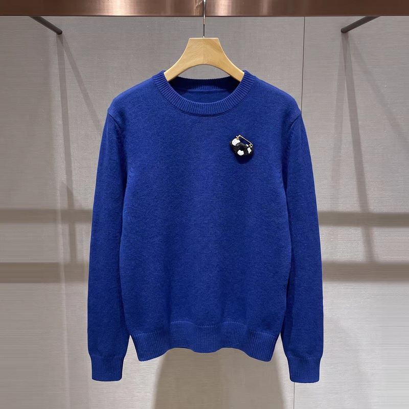 Synchronized! Latest! Store 2990+! Same style as in the mall, 26th autumn new product, grandmother-style round-neck women's knitted sweater Synchronized! Latest! Store 2990+! Same style as in the mall, 26th autumn new product, grandmother-style round-neck women's knitted sweater