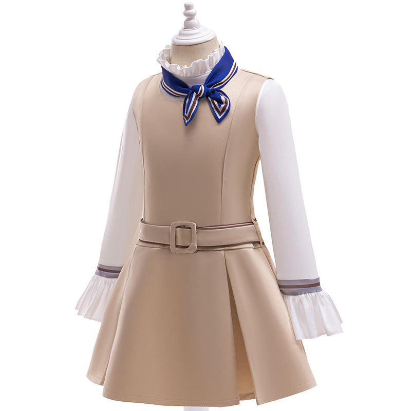 2025 メーガン 2.0 コスプレ制服ドレスハロウィンガールズステージパフォーマンス 4 ピースドレス|undefined