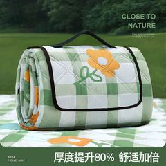 ピクニックマット 厚手 三層 洗濯機で洗える用品 春のお出かけ キャンプ キャンプ用品 ビーチマット Huhaozhao