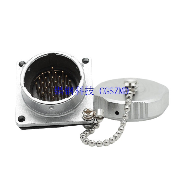 �쿨ʽ������WY24TE/Z6Flange panel receptacle IP67, Threaded