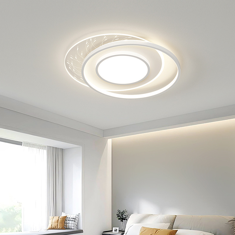 Luz de techo para el dormitorio nueva nórdica moderna y simple LED lámpara de sala de estar estudio comedor Zhongshan lámpara 448L