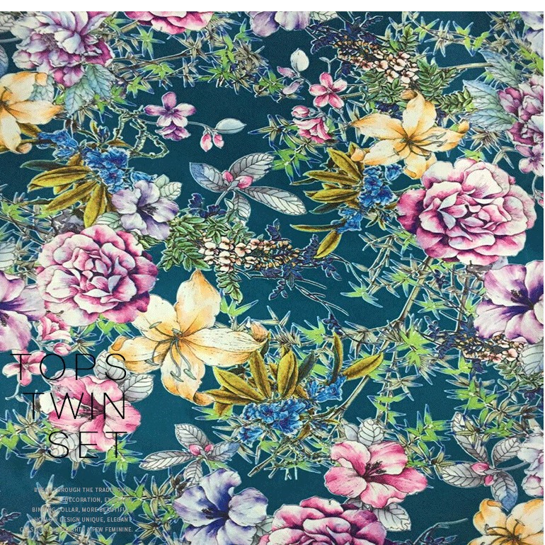 厂家优惠直销春亚纺涤塔夫色丁各种面料转移印花数码印花丝网印花