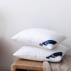 Hilton Pillow Core Feather Velvet Pillow Insert Cervical Pillow Core Wholesale Five-Star Hotel Pillow Core