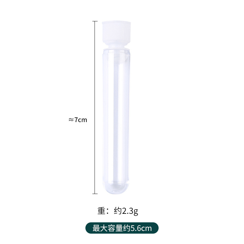 Cilindro de almacenamiento de punto de cruz, almacenamiento transparente, botellas de plástico con agujas, accesorios de costura, agujas de coser a mano, botellas de almacenamiento, jeringas