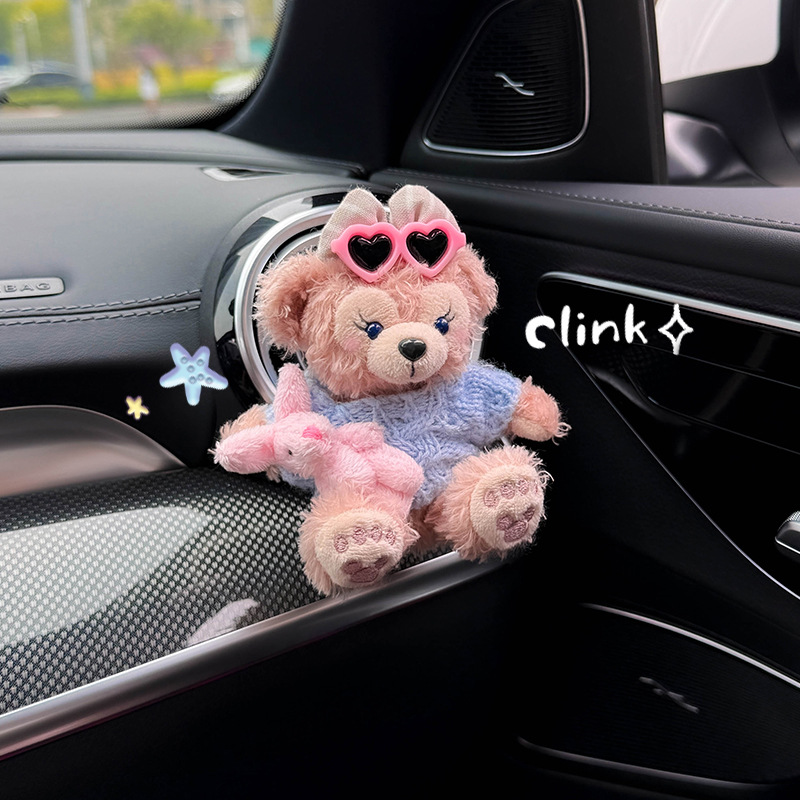 Aromaterapia para automóvil Decoración de salida de aire acondicionado para automóvil 2025 Nuevo Shirolimei Adornos lindos Fragancia para automóvil Mujer