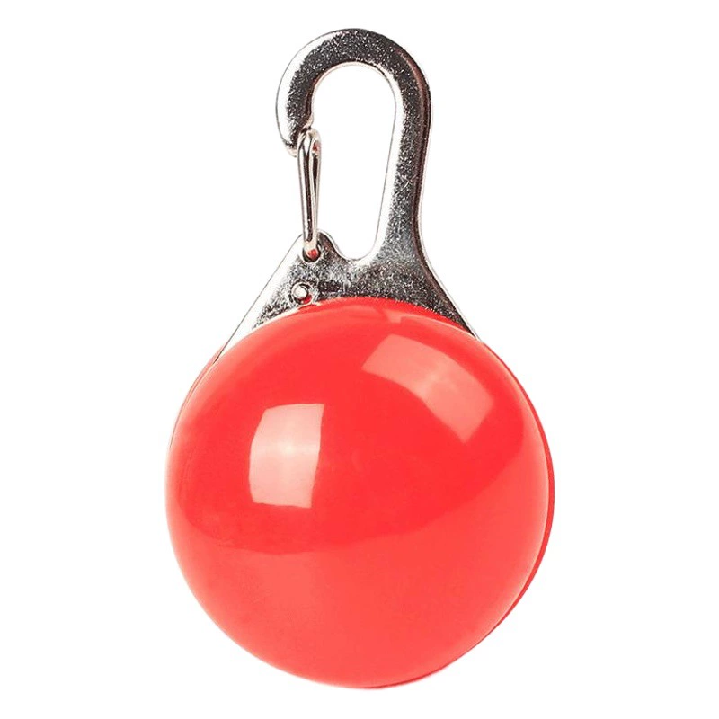 Собака Прогулка лампа подвесной светильник лампа для домашних животных лампа для собак в форме колокольчика анти-потерянный светодиодный светящийся подвесной светильник для домашних животных собака лампа